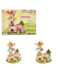 3D DIY Assembly Puzzle Toy