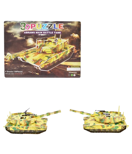 3D DIY Assembly Puzzle Toy