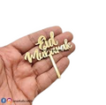 Eid Mubarak Cake Topper