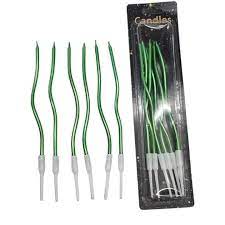 Twisty Spiral Birthday Candles