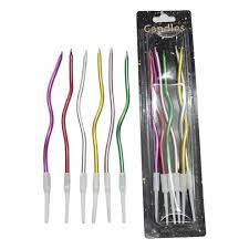 Twisty Spiral Birthday Candles