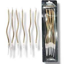 Twisty Spiral Birthday Candles
