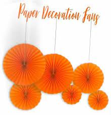Paper Fans  Set for Wall Decor & Backdrops