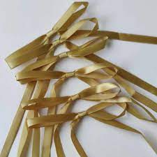Sleek Satin Ribbon Bow Ties 5 Pcs.