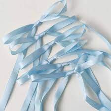 Sleek Satin Ribbon Bow Ties 5 Pcs.