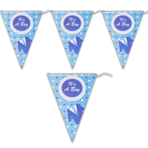 its a Boy Flag Bunting