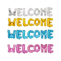 Welcome Foil Balloon