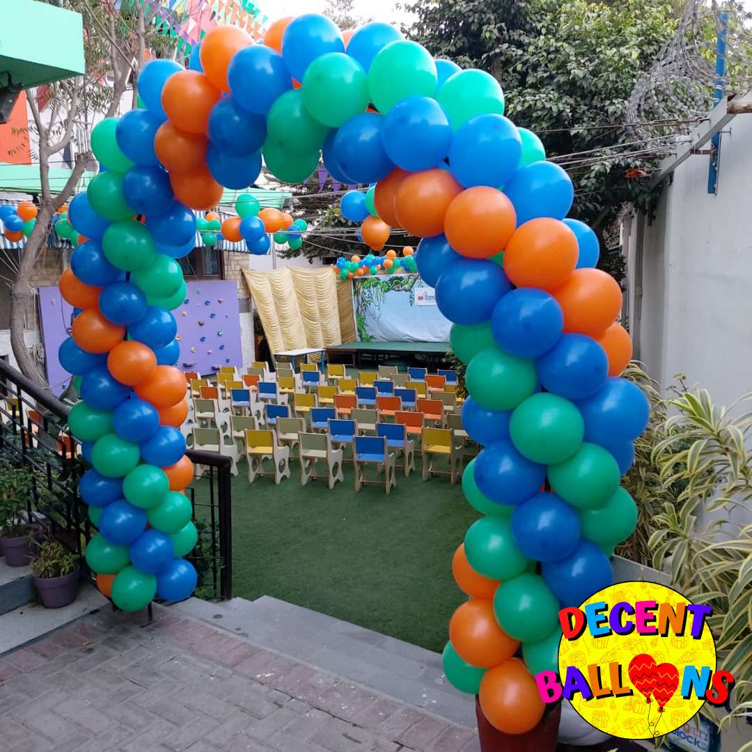 Colorful Birthday Party Decoration Setup – Fun & Vibrant Celebration Decor
