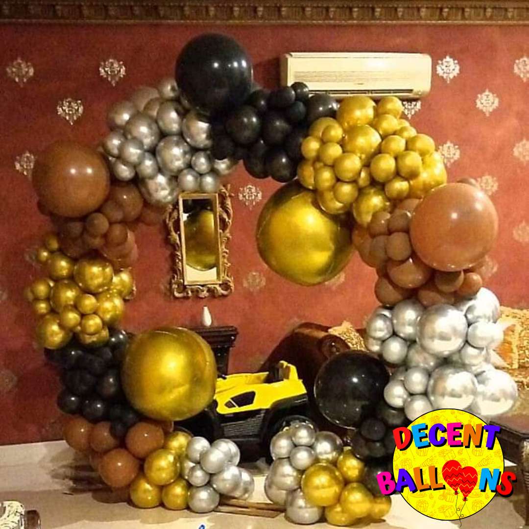 Car-Themed Birthday Party Setup – Dynamic & Fun Celebration Decor