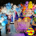 Frozen and CoComelon-Themed Birthday Party Setup – Magical & Playful Celebration Decor