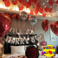 Wedding Valentine-Themed Party Decoration Setup – Romantic & Elegant Celebration Decor