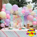 Pastel Wonderland Birthday Party Decor – Elegant & Cheerful Celebration