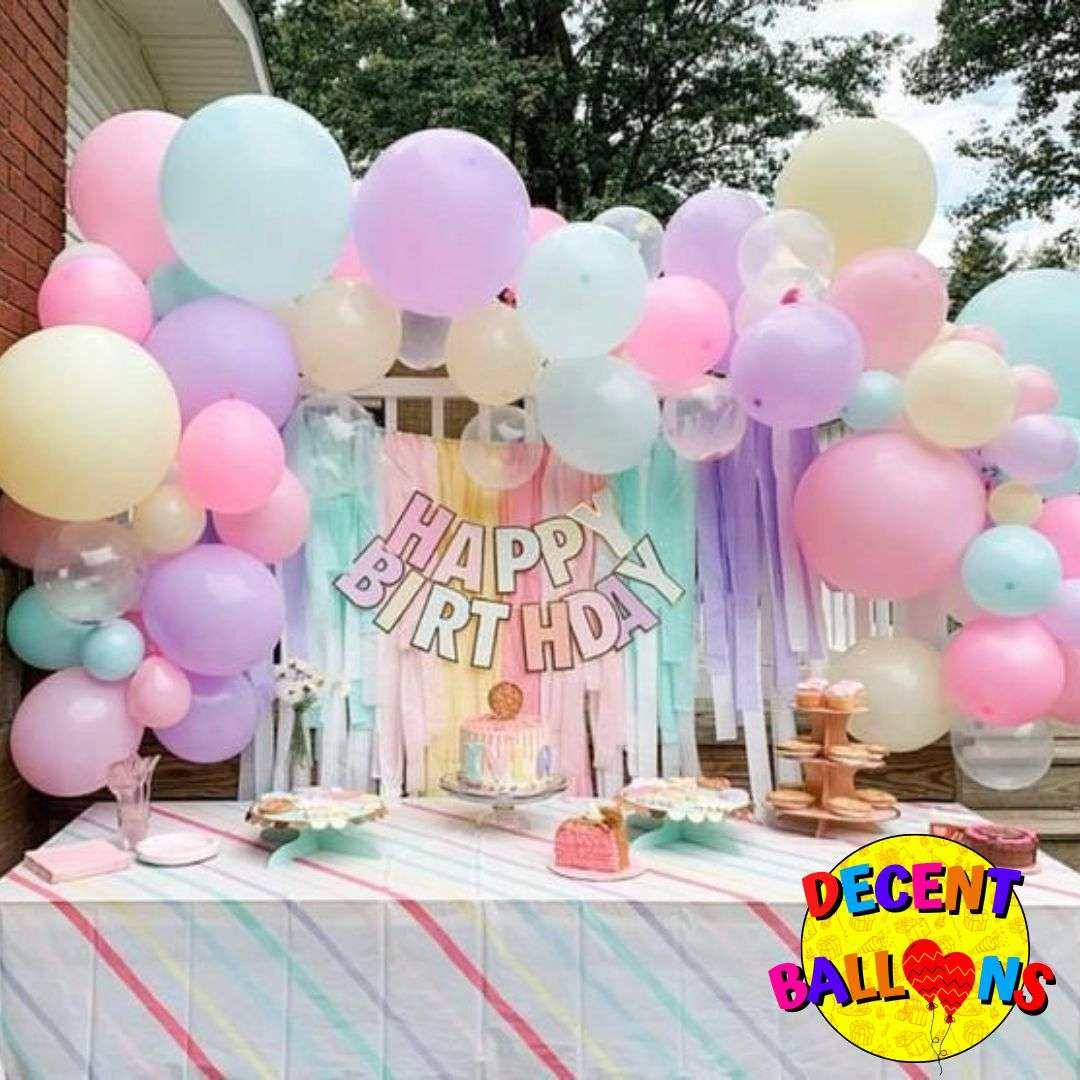 Pastel Wonderland Birthday Party Decor – Elegant & Cheerful Celebration