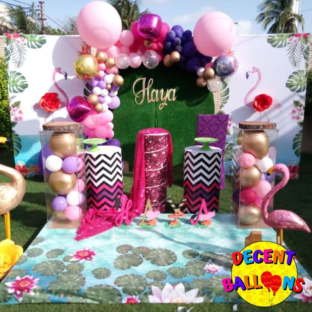 Flamingo Garden Party Decor – Elegant & Tropical Celebration