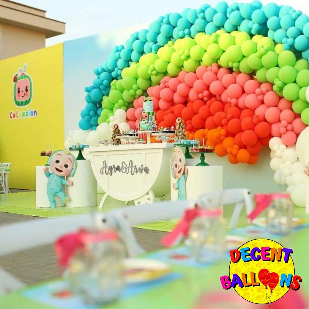 CoComelon Birthday Party Setup – Joyful & Colorful Party Decor