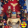 Wonder Woman Birthday Party Decor – Bold & Heroic Celebration Setup