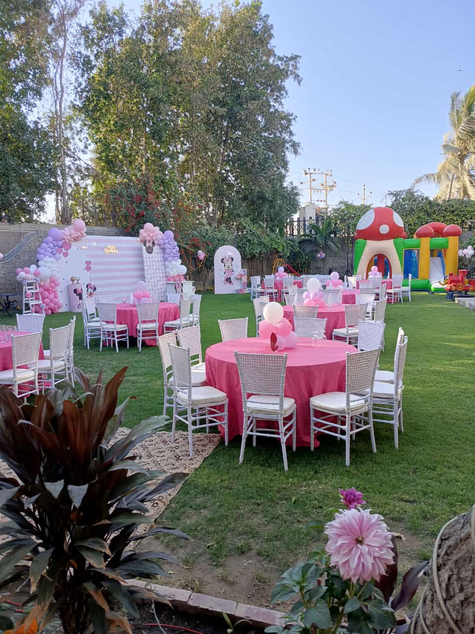 Bunny Ring Birthday Party Decoration Setup – Whimsical & Adorable Celebration Decor