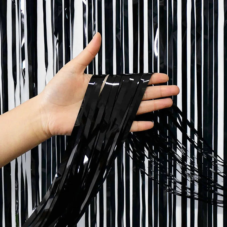 Matte Foil Curtains Multi Color Collection