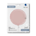 Solid Color Beige Foil Balloon – Round