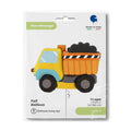 Dump Truck Foil Balloon