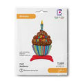 Cupcake Birthday Foil Balloon