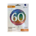 Gradient Foil Balloon – 60th Celebration