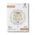 Happy New Year Foil Balloon – Circular Design