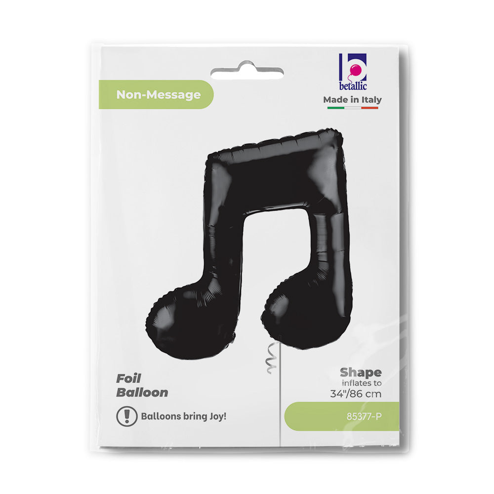 Musical Note Foil Balloon