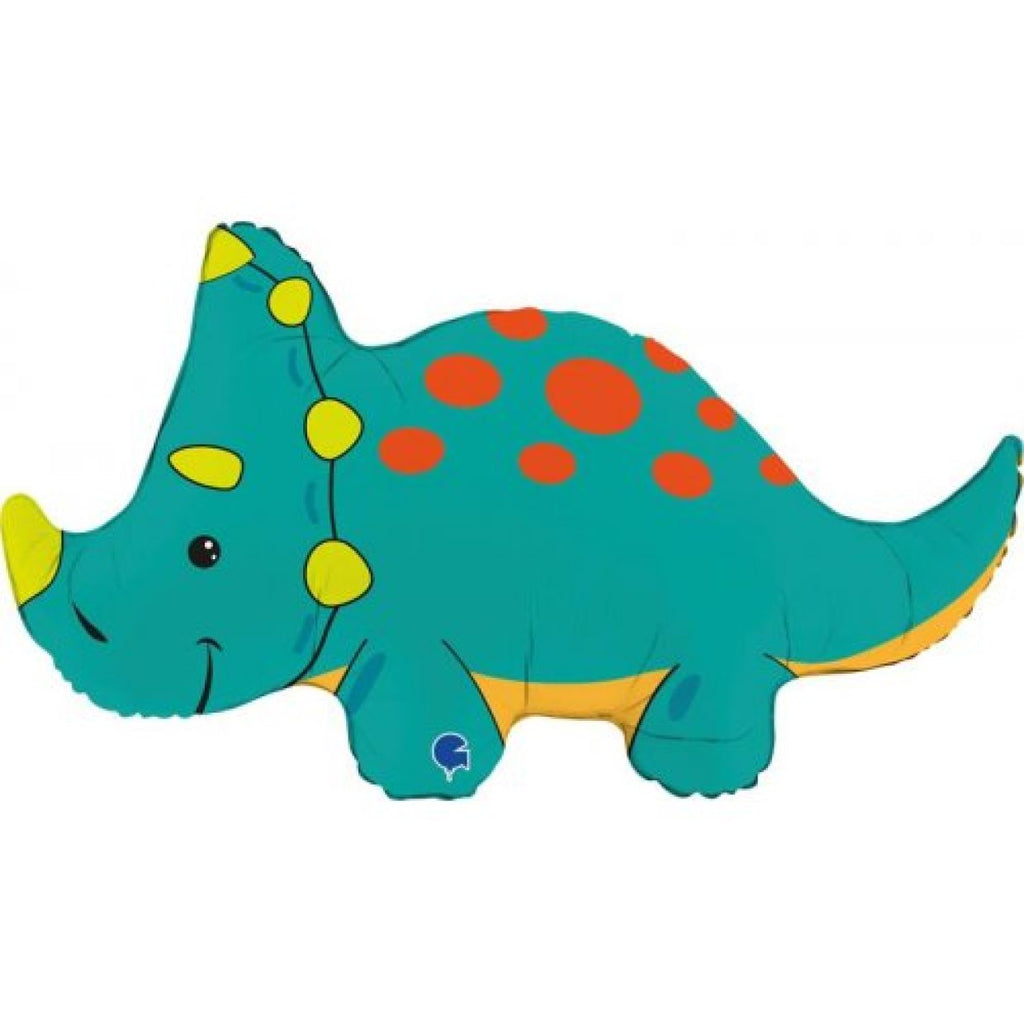 Green Dinosaur Foil Balloon