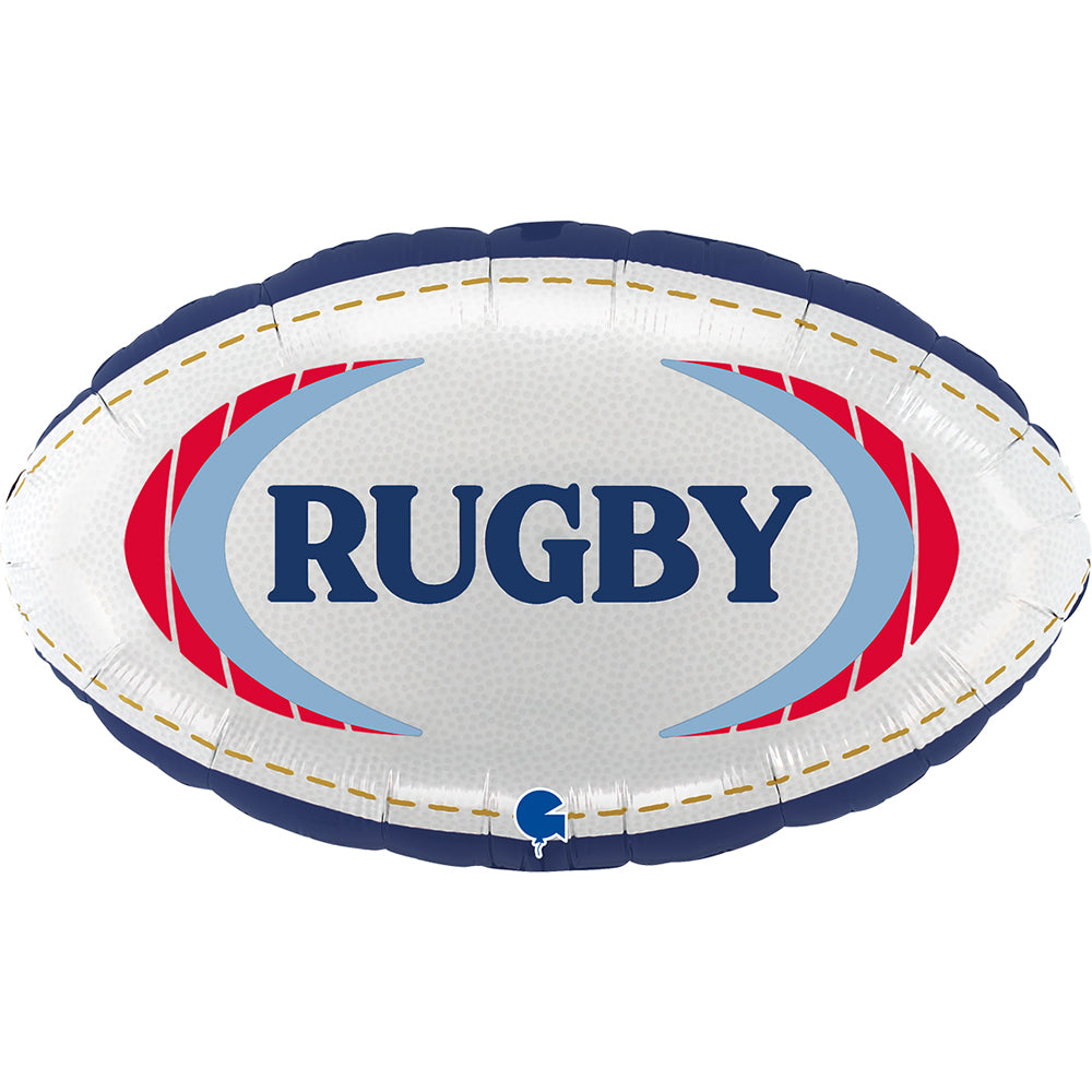 Customizable Rugby Foil Balloon