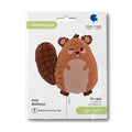 Cute Beaver Foil Balloon and squirrel