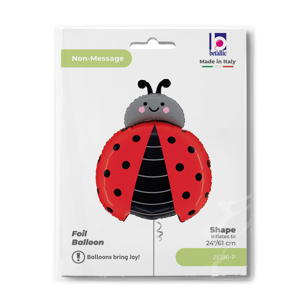 Ladybug Foil Balloon