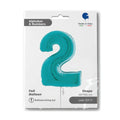 Number 2 Foil Balloon