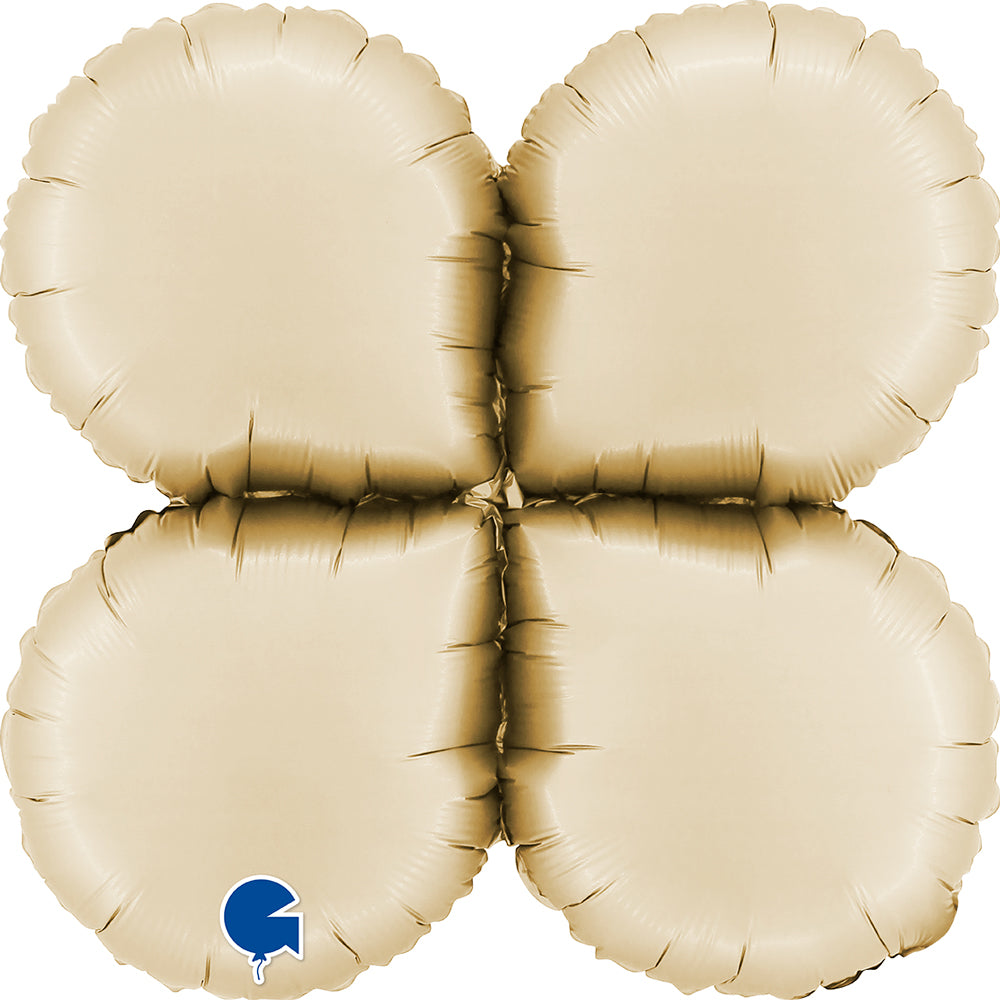Balloon Base Kit – Cream Satin Finish (19 Inches)