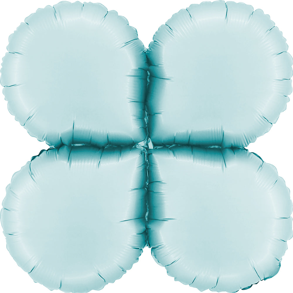Balloon Base Kit – Pastel Blue Satin Finish (19 Inches)