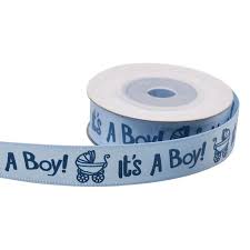 It’s A Boy Baby Shower Ribbon Roll