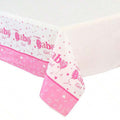 Pink Baby Girl Table Cover – Adorable Baby Shower Table Decor
