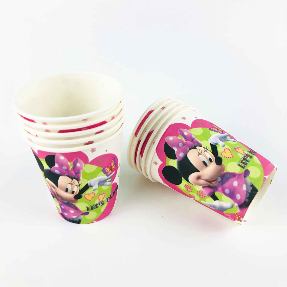 Minnie Mouse Paper Cups 10 Pcs