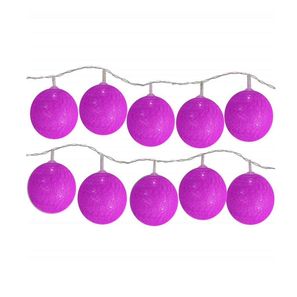 Cotton Ball String Lights