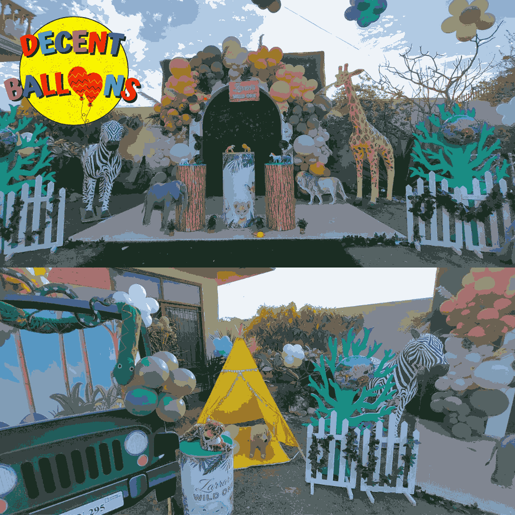Wild Side Jungle Party Decoration Karachi  – Fun & Vibrant Celebration Setup