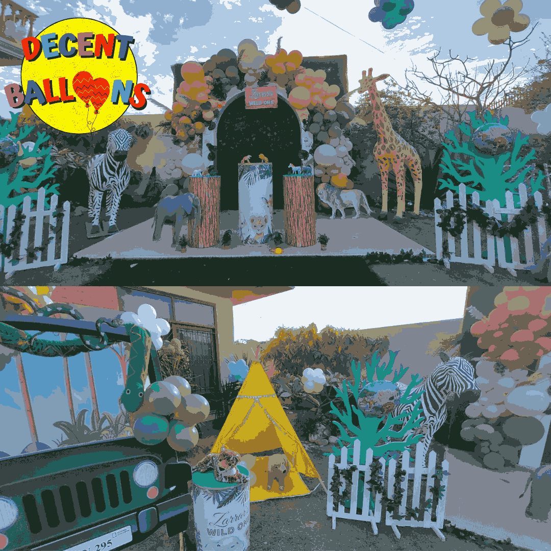 Wild Side Jungle Party Decoration Karachi  – Fun & Vibrant Celebration Setup