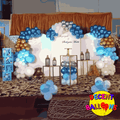 Baby-Themed Birthday Party Setup – Elegant & Heartwarming Celebration Decor