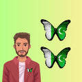 Azadi Butterfly Pocket Badge 🇵🇰