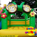 Monkey Jungle Jumping Castle – Rent for Wild Outdoor Kids’ Parties