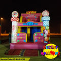 Fun Day Candy Slide Jumping Castle – Rent for Sweet-Themed Kids’ Parties