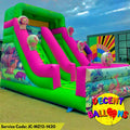 Jungle Slide Jumping Castle – Rent for Animal-Themed Kids’ Parties in Karachi