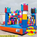 Rainbow Tower Jumping Castle