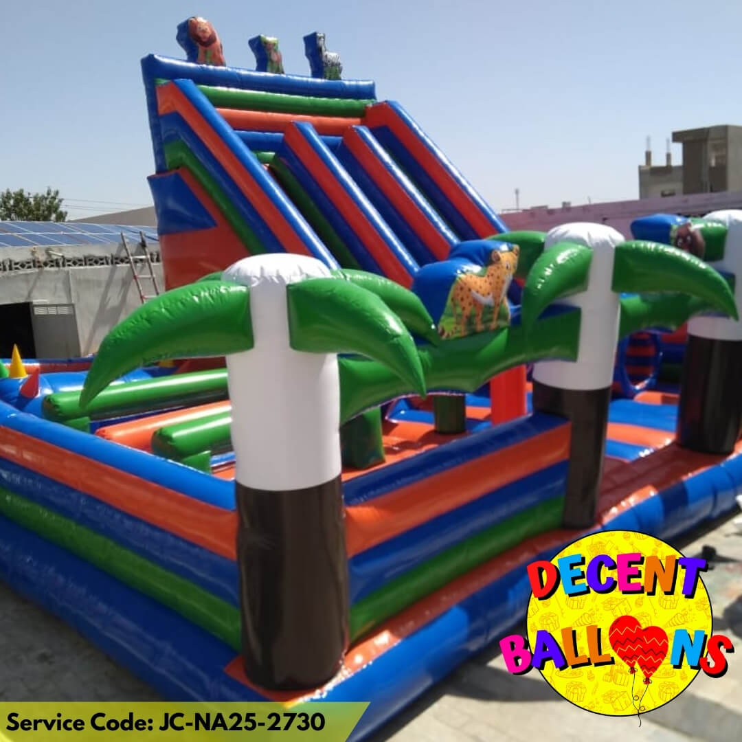 Mega Jungle Slide Jumping Castle