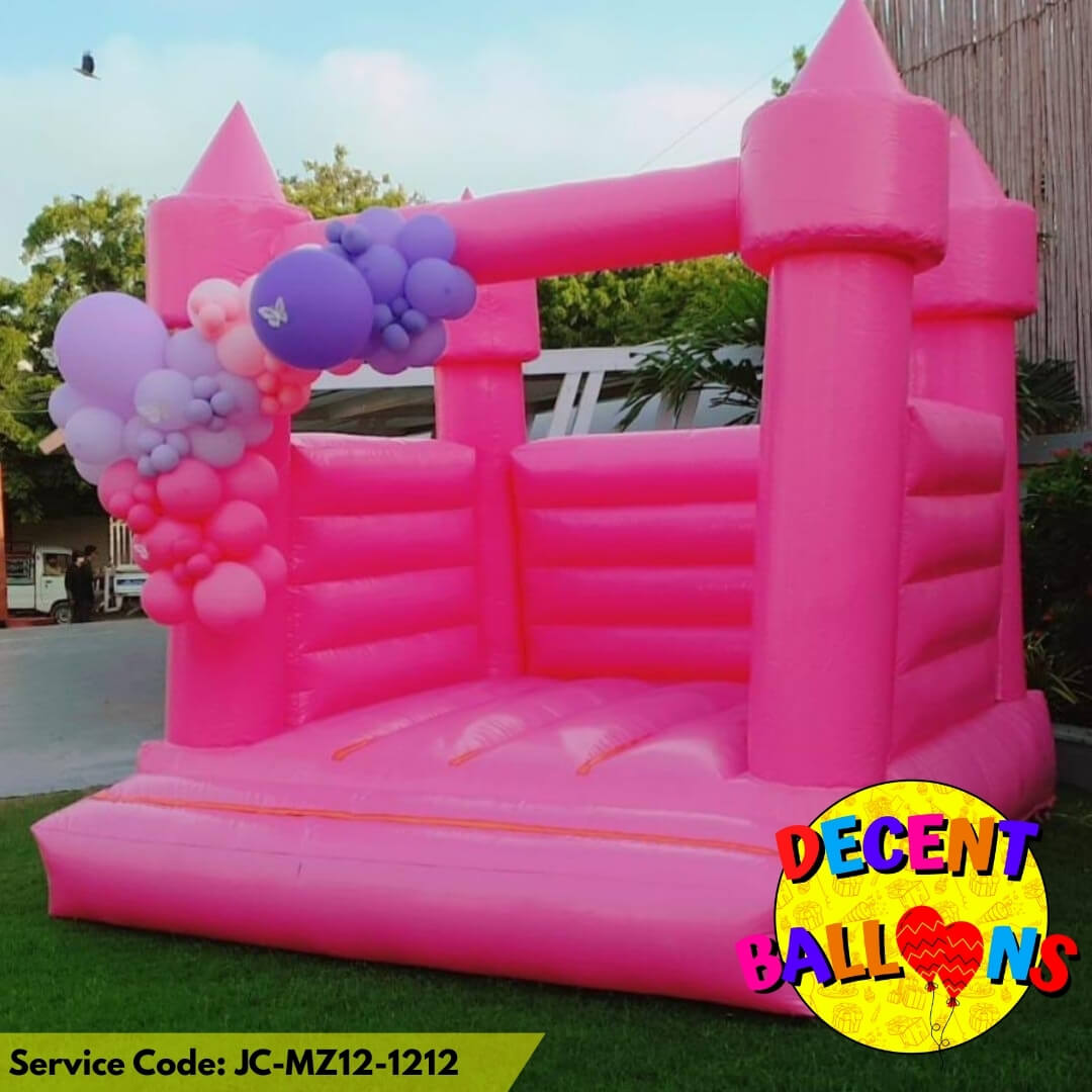 Pink Princess Jumping Castle