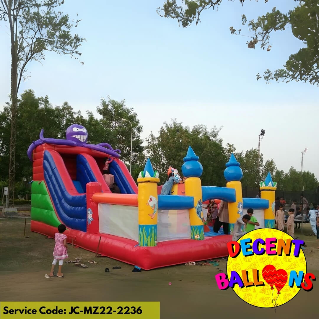 Sea Castle Combo Jumping Castle Playland Rental